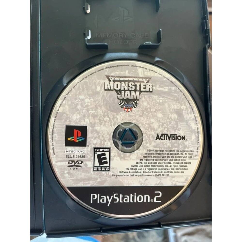PlayStation 2 Monster Jam Video Game